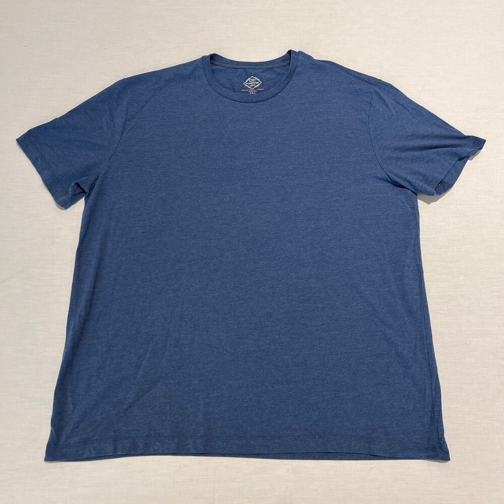 St John's Bay Blue Heather Short Sleeve Crewneck T-Shirt Sz XXL Super Soft